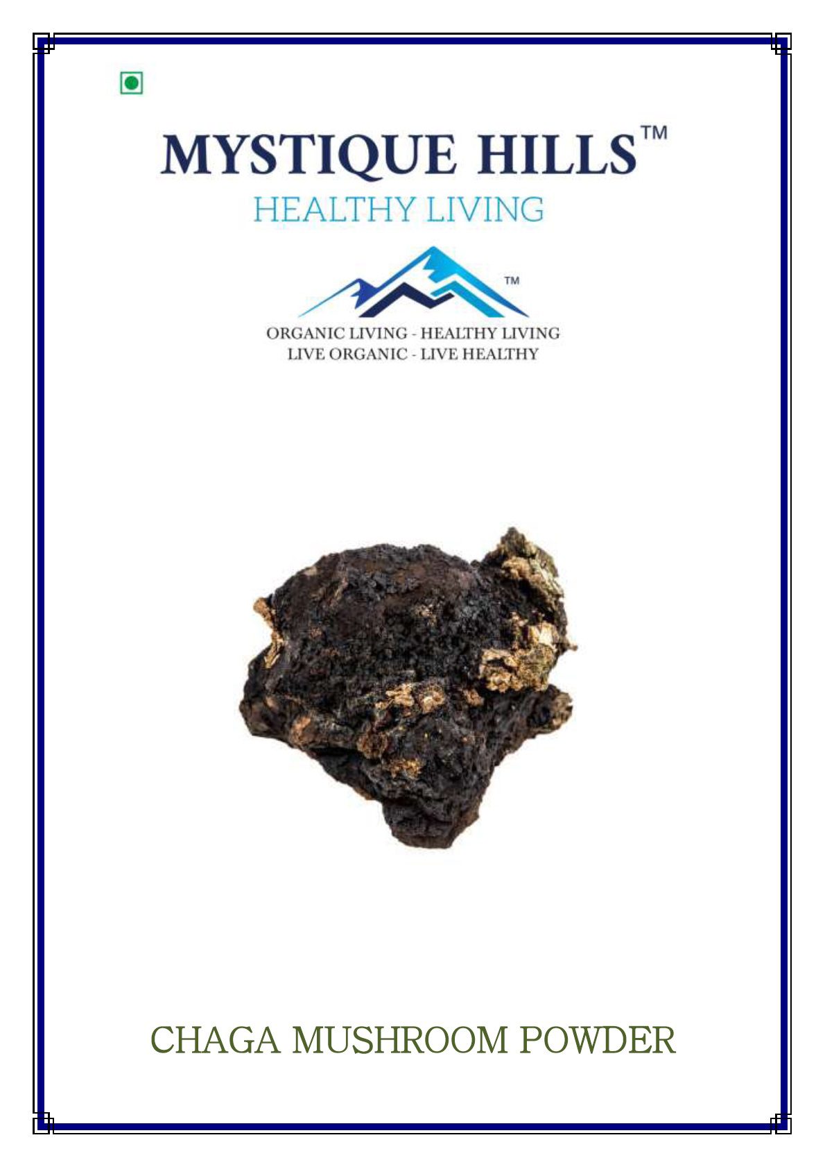 Mystique Chaga mushroom powder 50 g