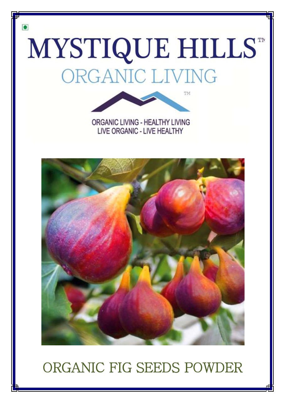 Dry Fig Seed Powder