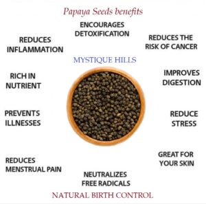 Papaya seeds uses and benefits