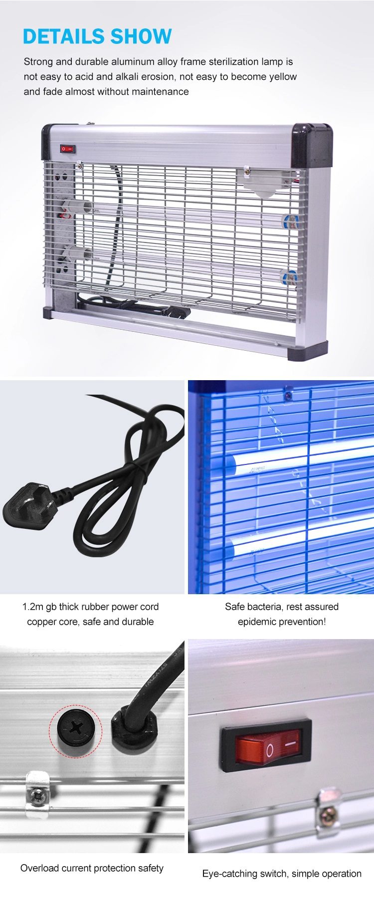 Ultraviolet germicidal Irradiation Sterilization 60 Watt - Image 10